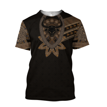 Theseus And Minotaur Greek Mythology 3D All Over Printed Shirts For Men And Women DA12112002