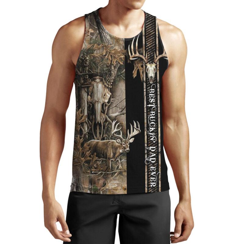 Best Buckin’ Dad Ever Deer Hunting 3D All Over Printed Shirts