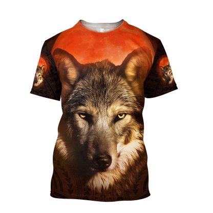 Premium 3D Printed Wolf Shirts MEI
