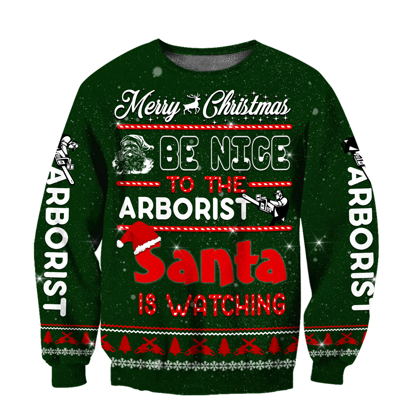 Premium Arborist All Over Printed Christmas Shirts For Men And Women MEI