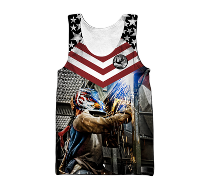 Premium Unisex All Over Printed Welder Shirts MEI