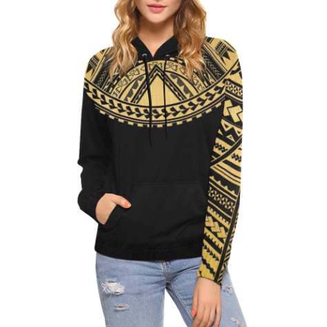 Maori Hoodie Polynesian Ethnic Style A7 - Amaze Style™-Apparel