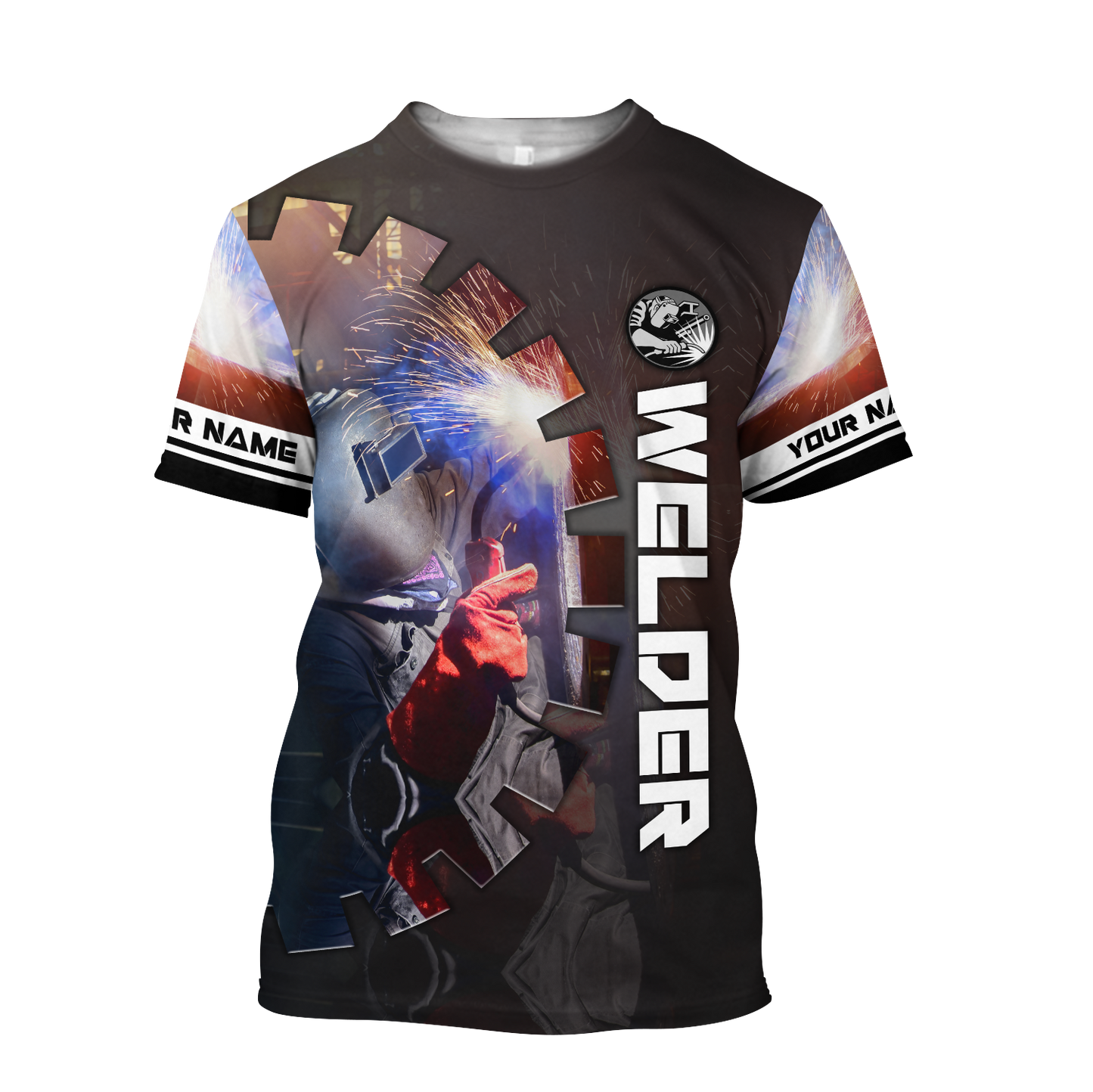 Premium Unisex All Over Printed Welder Shirts MEI