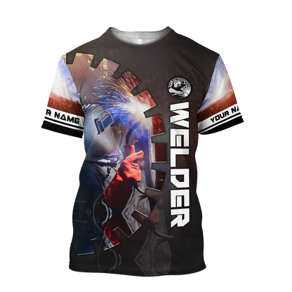Premium Unisex All Over Printed Welder Shirts MEI