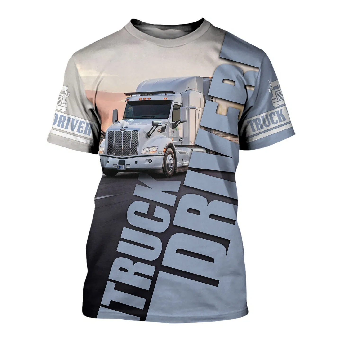LOVE TRUCK 3D ALL OVER PRINTED SHIRTS AND SHORT FOR MAN AND WOMEN PL12032008 - Amaze Style™-Apparel