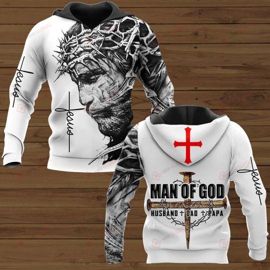 Man Of God Husband Dad Papa 3D All Over Printed Shirts 09062104.CTA