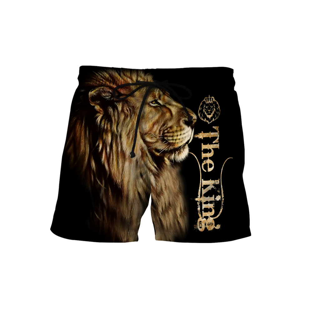 King Lion Over Printed Hoodie TP