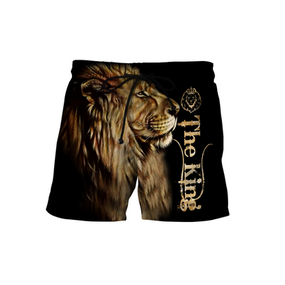 King Lion Over Printed Hoodie TP