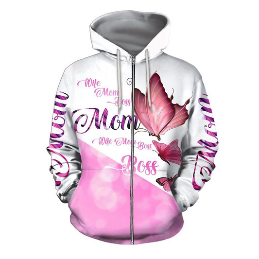 3D All over love mom butterflies shirt and short for man and women PL - Amaze Style™-Apparel