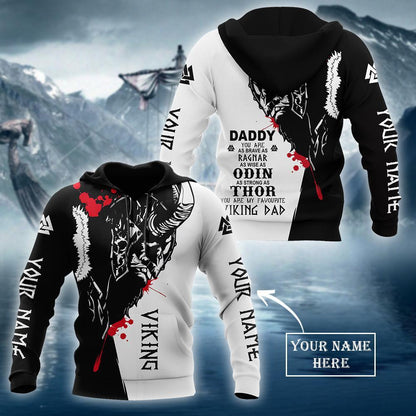 Vikings Dad 3D All Over Printed Shirts For Men and Women - Amaze Style™-Apparel