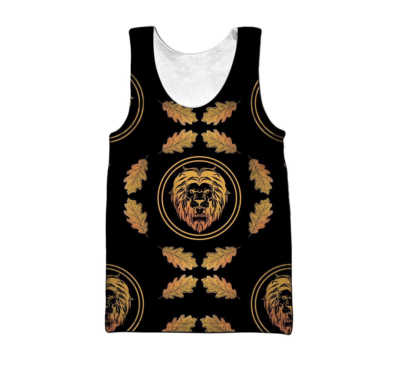 King of Lion Over Printed Hoodie