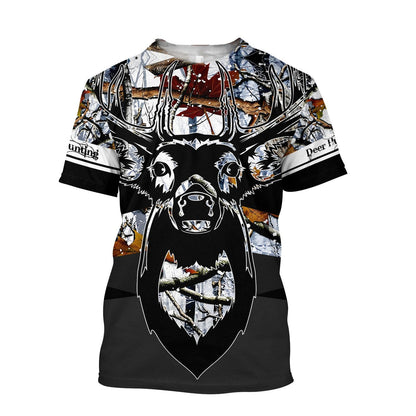 Deer Camouflage 3D All Over Printed Shirts For Men And Women LAM2002103