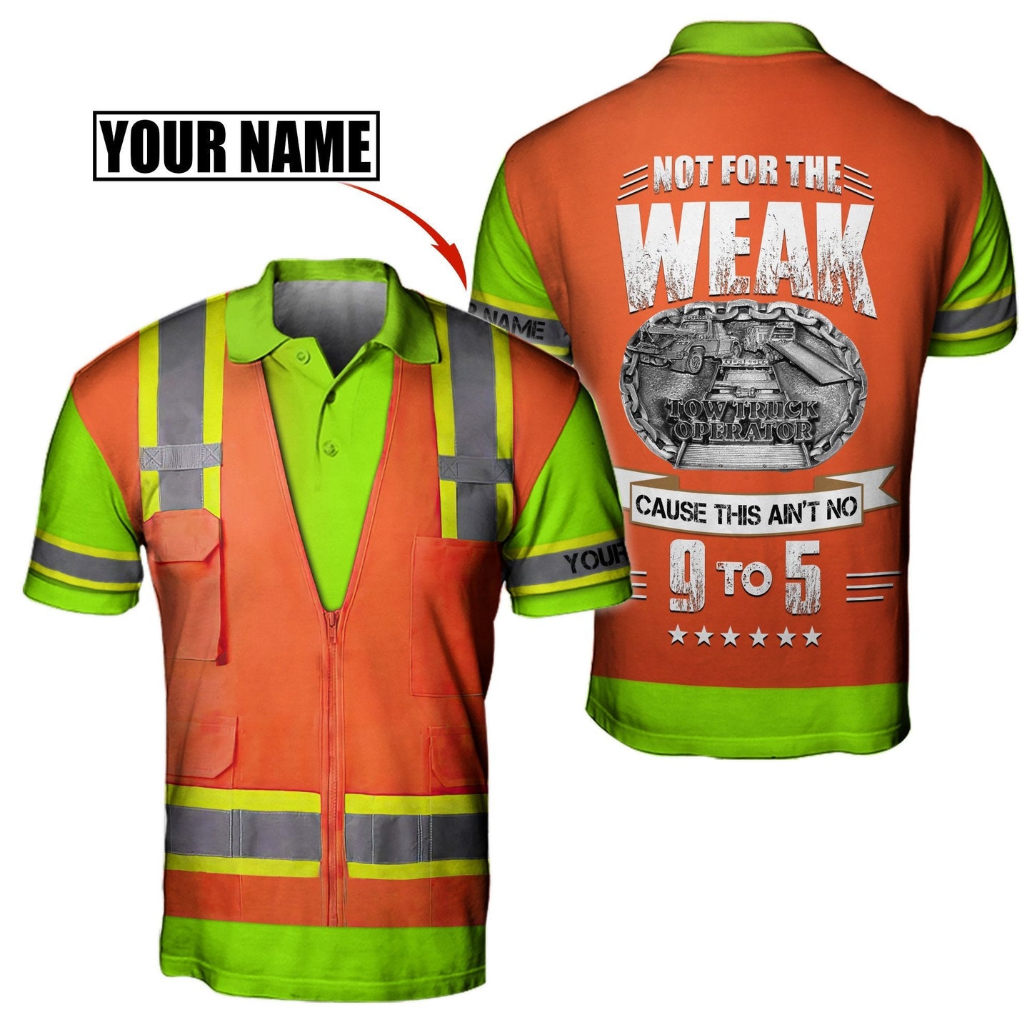 Customize Name Heavy Equipment Operator 3D All Over Printed Unisex Shirt