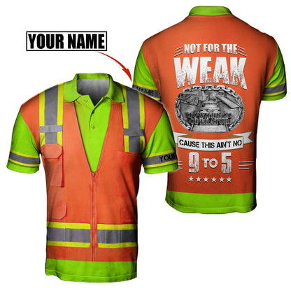 Customize Name Heavy Equipment Operator 3D All Over Printed Unisex Shirt