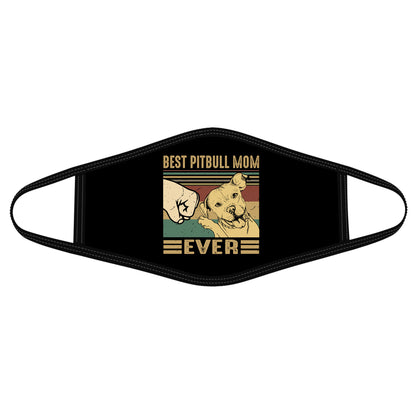 Pitbull Dog Mom Vintage Face Mask DL