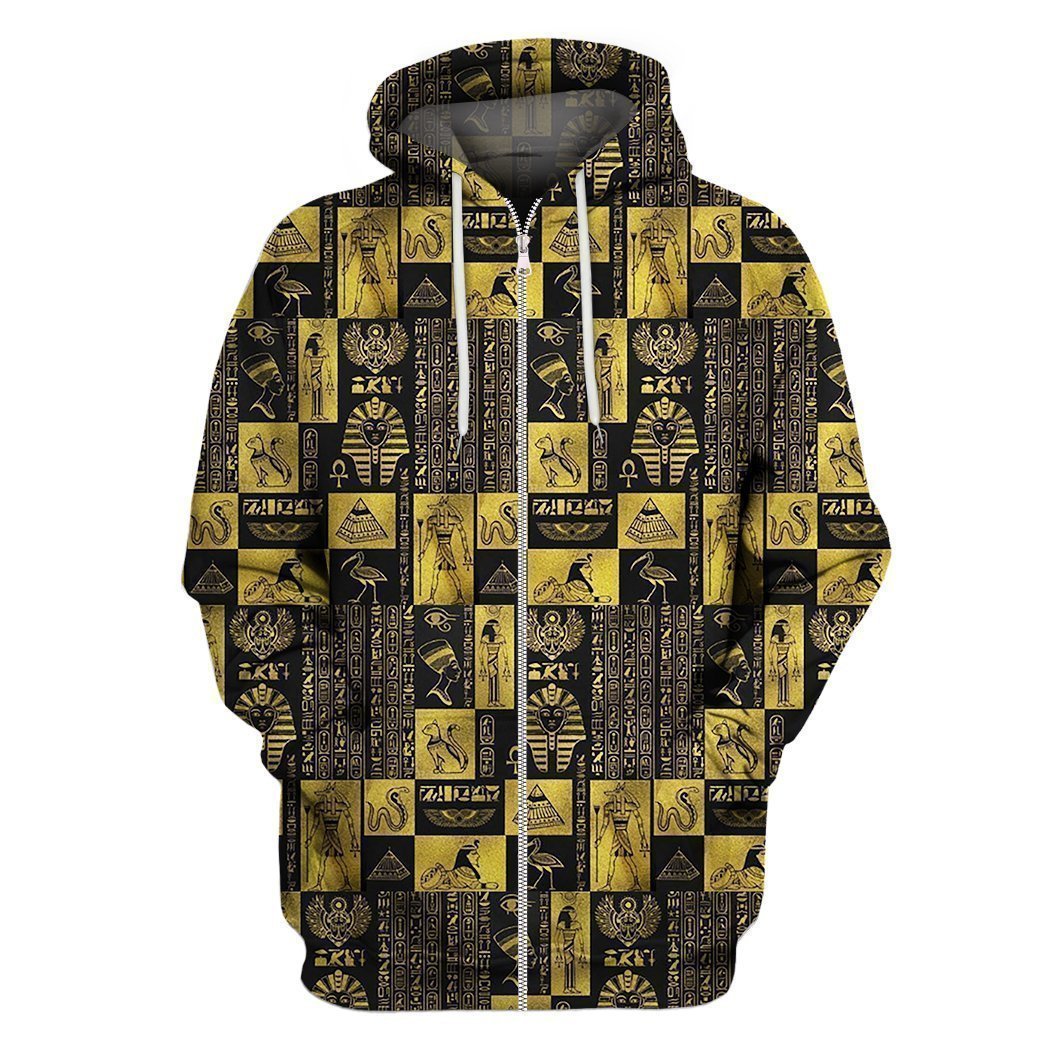 All Over Printed Egyptian God And Symbols - Amaze Style™-Apparel