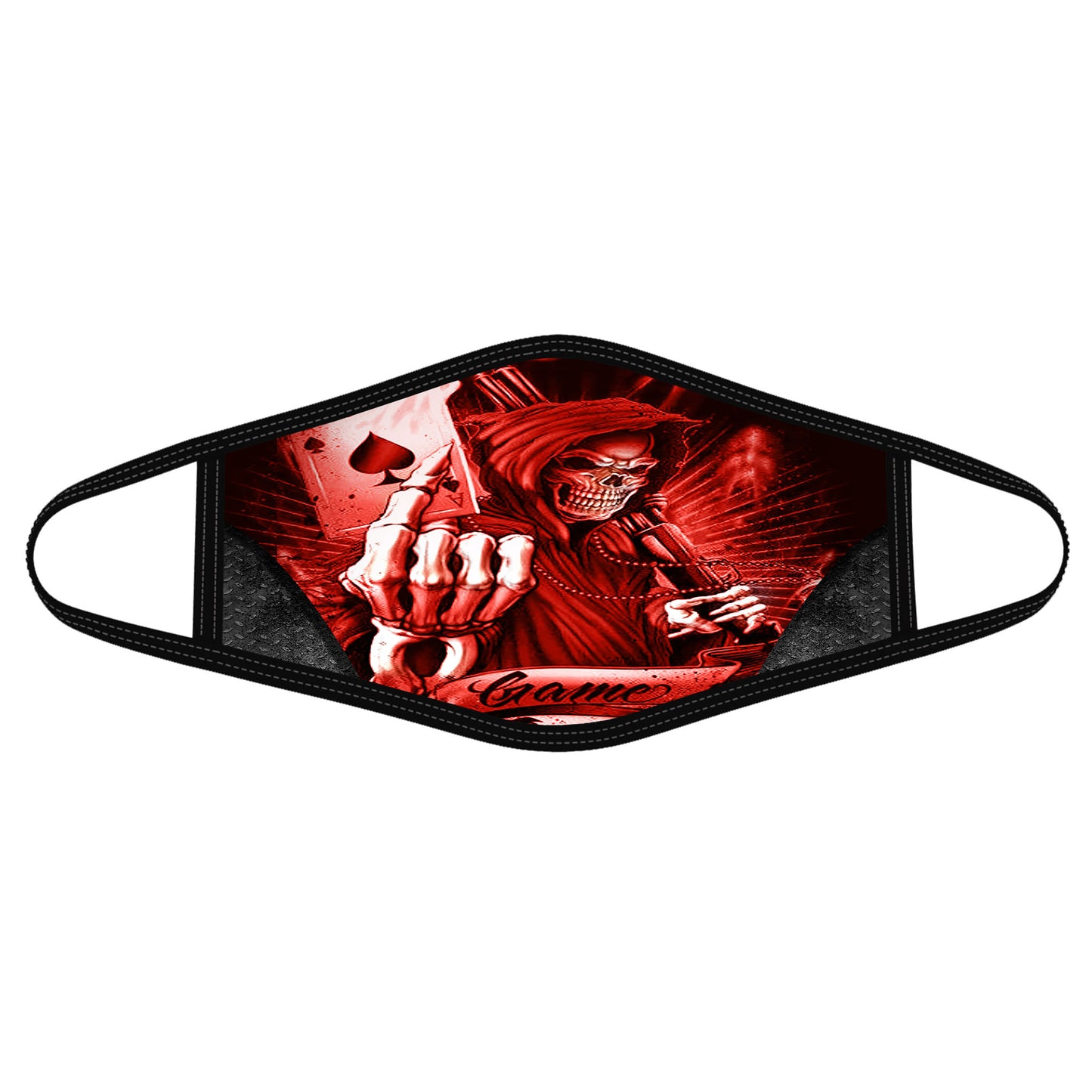 Premium Skull 3D All Over Printed Face Mask PL