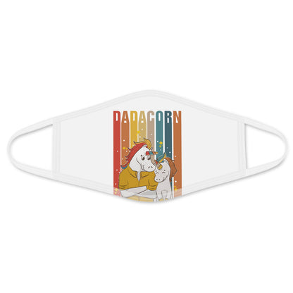 Unicorn Dad and Daughter Face Mask