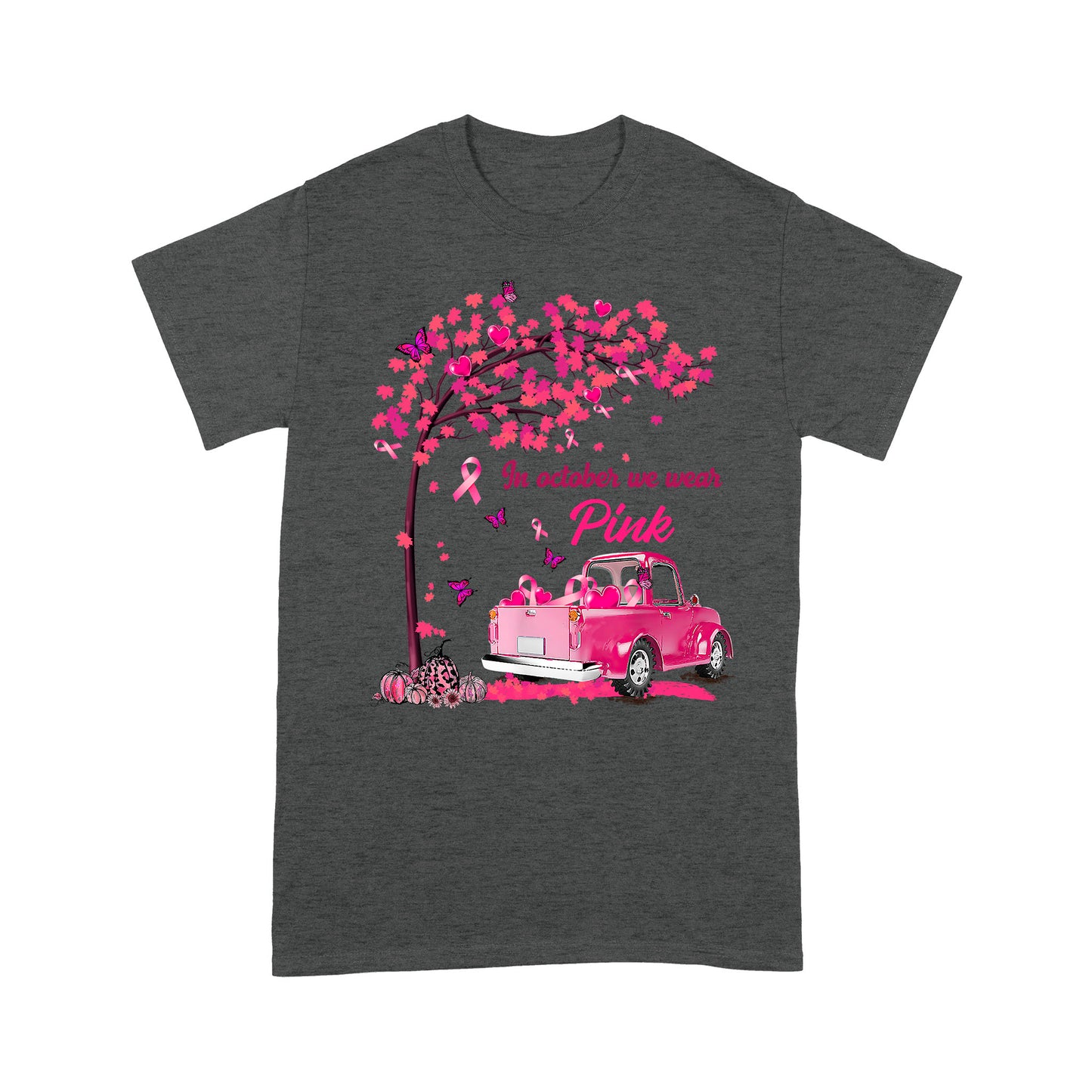 In October We Wear Pink Breast Cancer Awareness Best Gift For Friends Mom Mother Mama