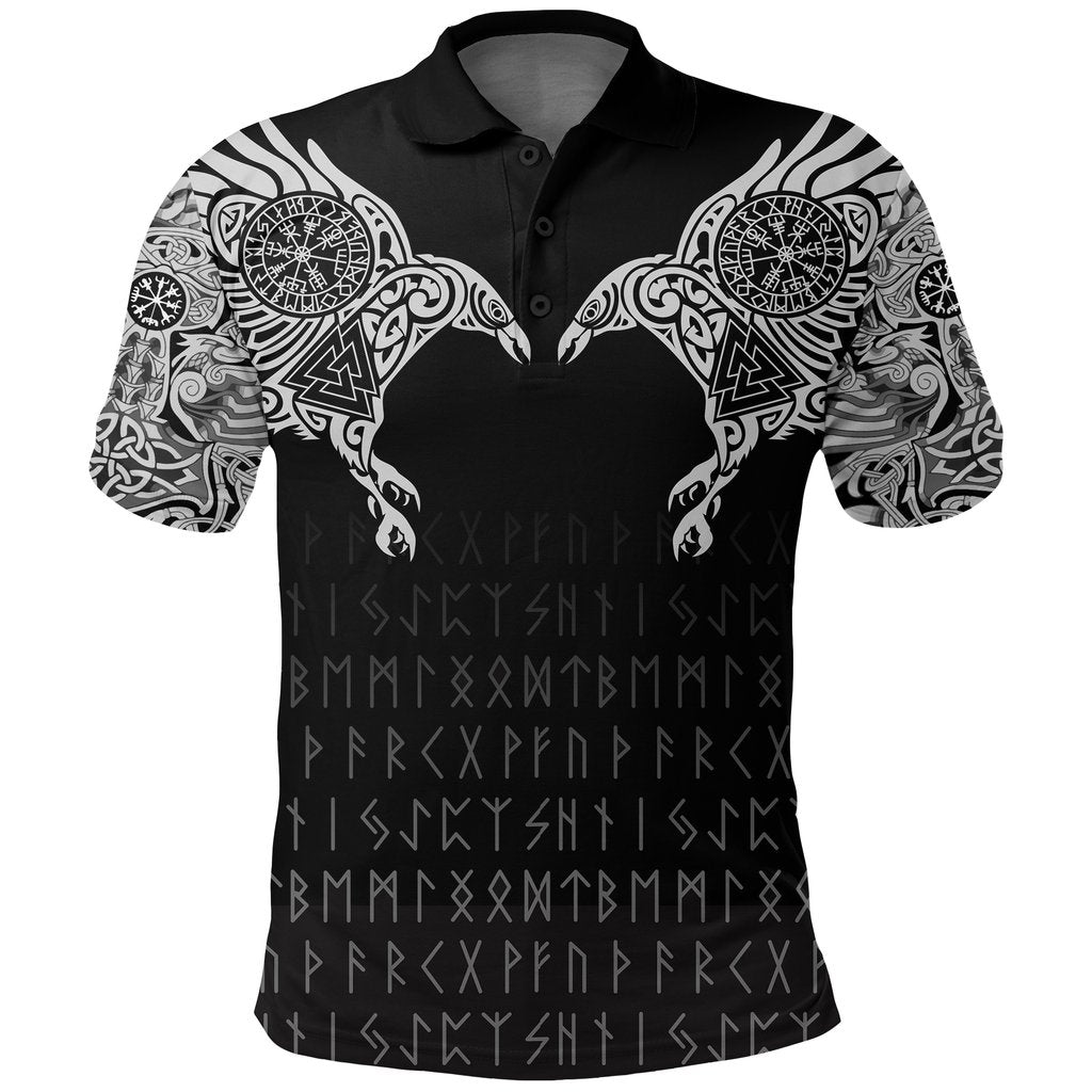 Viking Hoodie The Raven of Odin Tattoo - Amaze Style™-Apparel