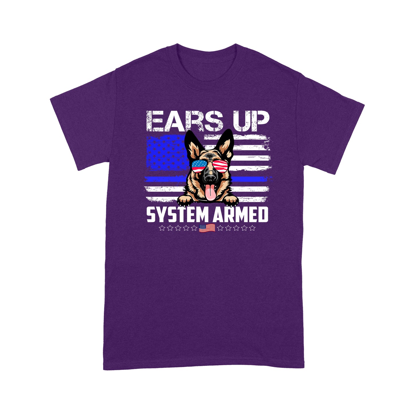 Ears Up System Armed K9 Dog Special Gift For Policeman