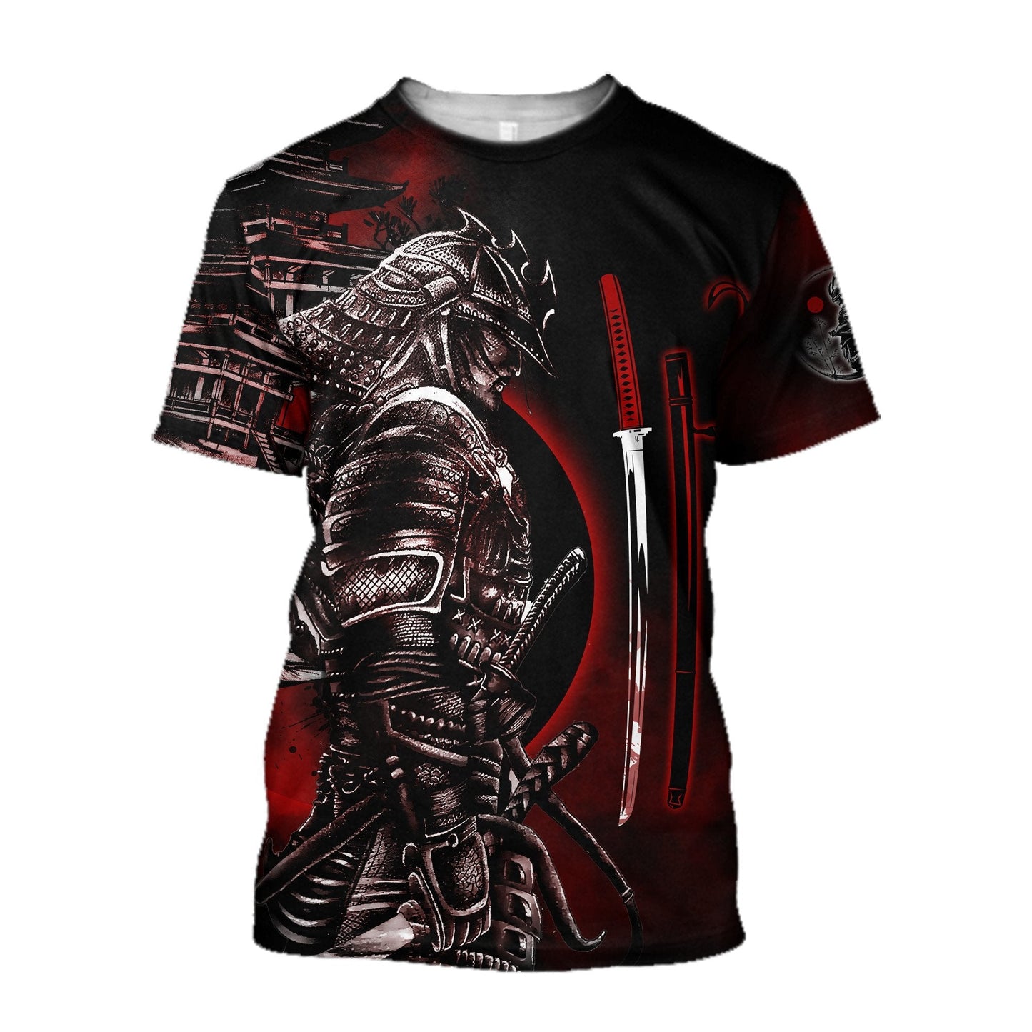 Samurai Tattoo 3D All Over Printed Unisex Shirts
