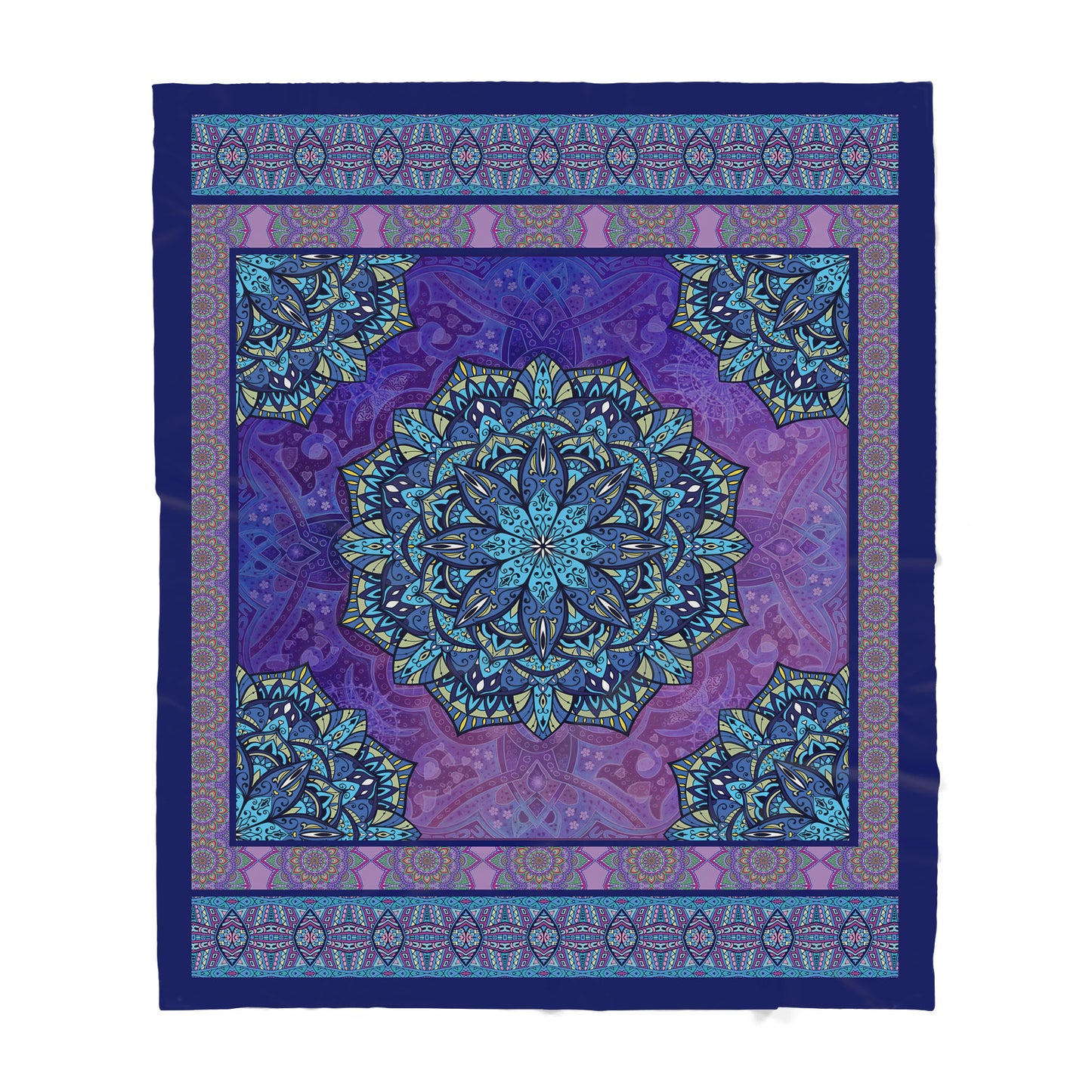 Mandala  Sherpa Blanket TP