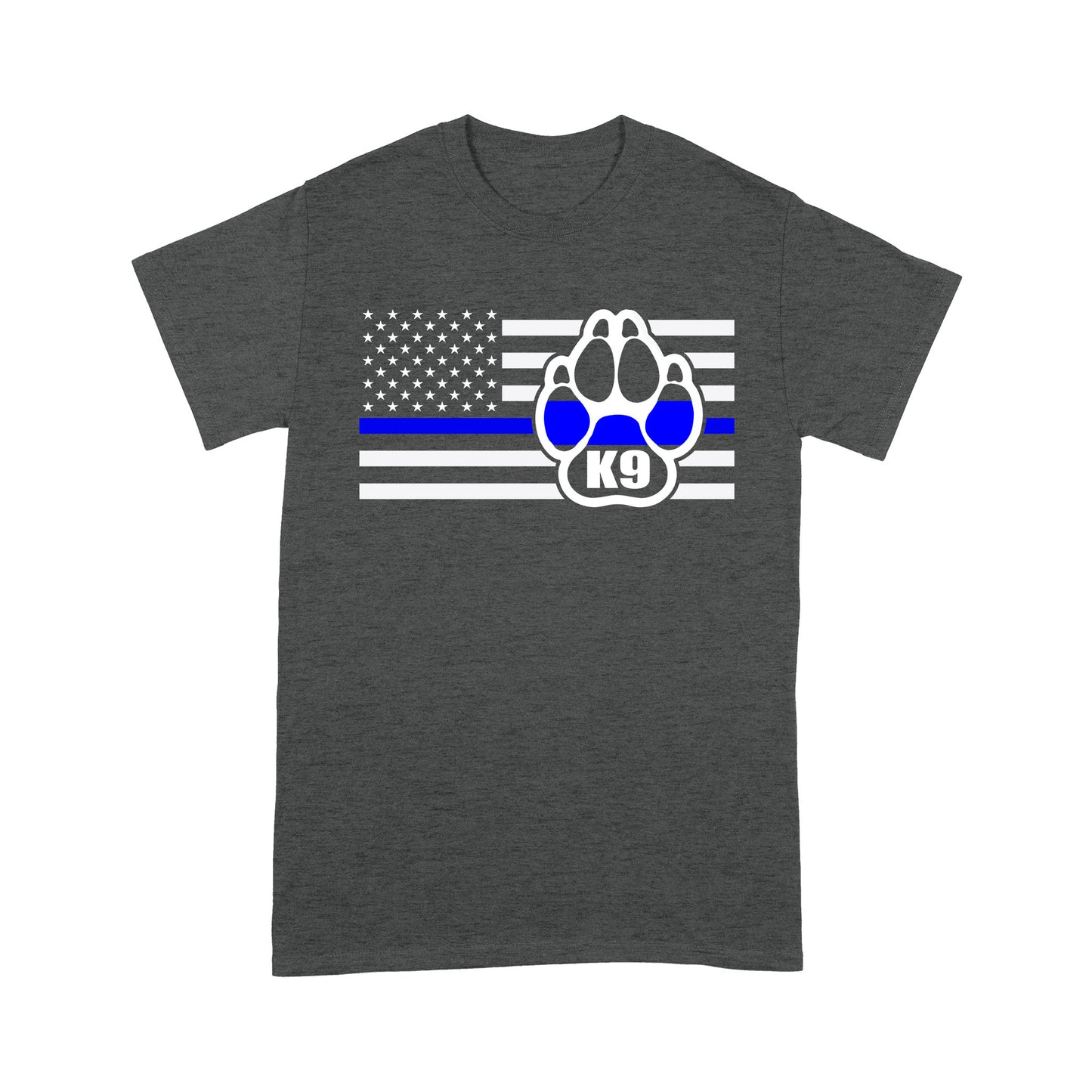 K9 Dog Thin Blue Line T-Shirt Special Gift For Policeman