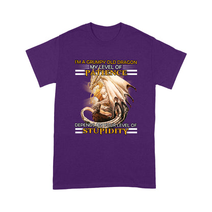 Dragon I'm A Grumpy Old Dragon Standard T-shirt HG