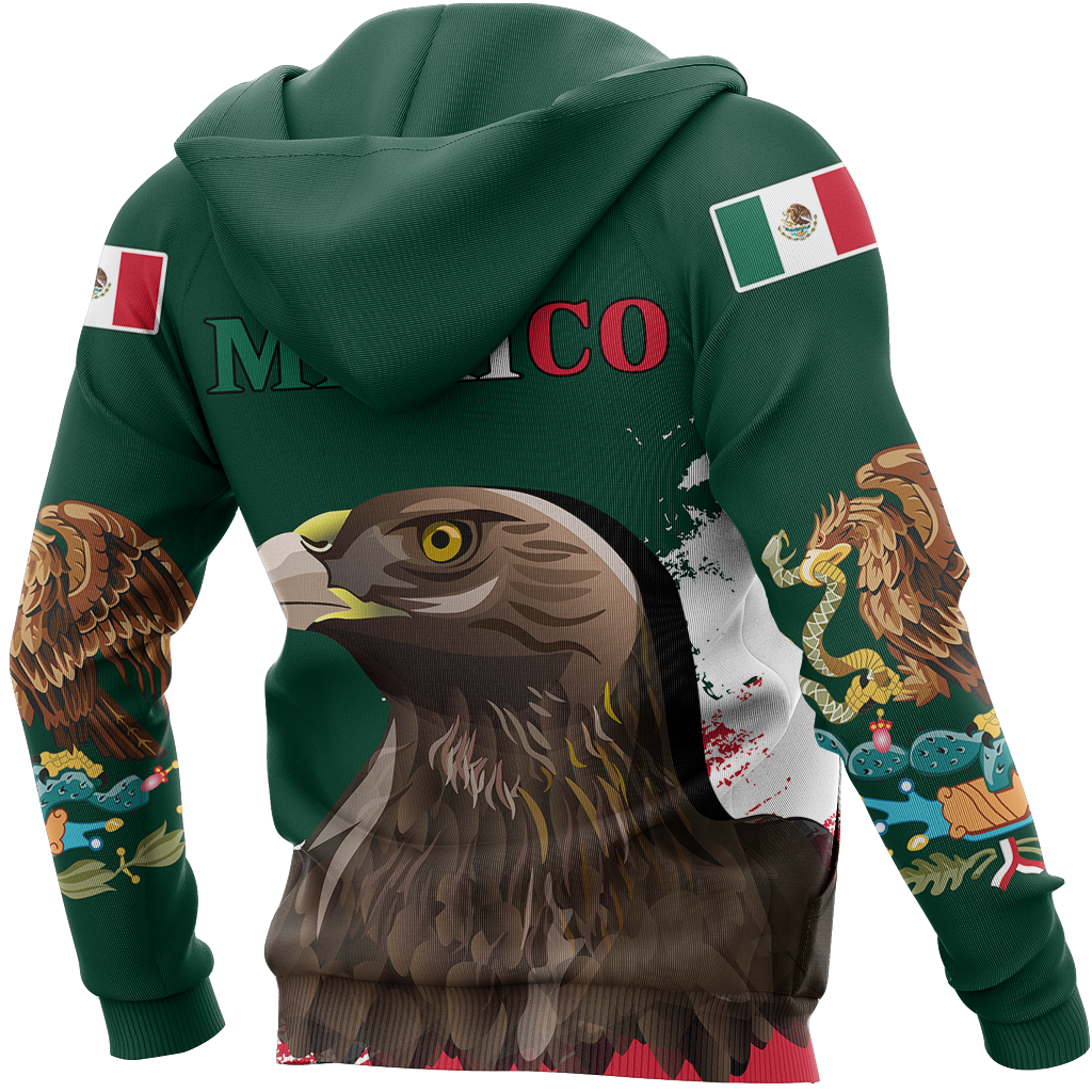 Mexico - Golden Eagle Special Hoodie A7 - Amaze Style™-Apparel
