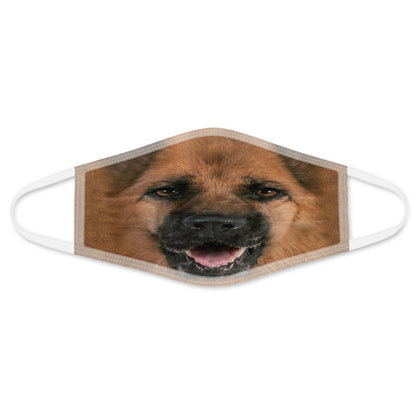 Dog Face Mask White HG