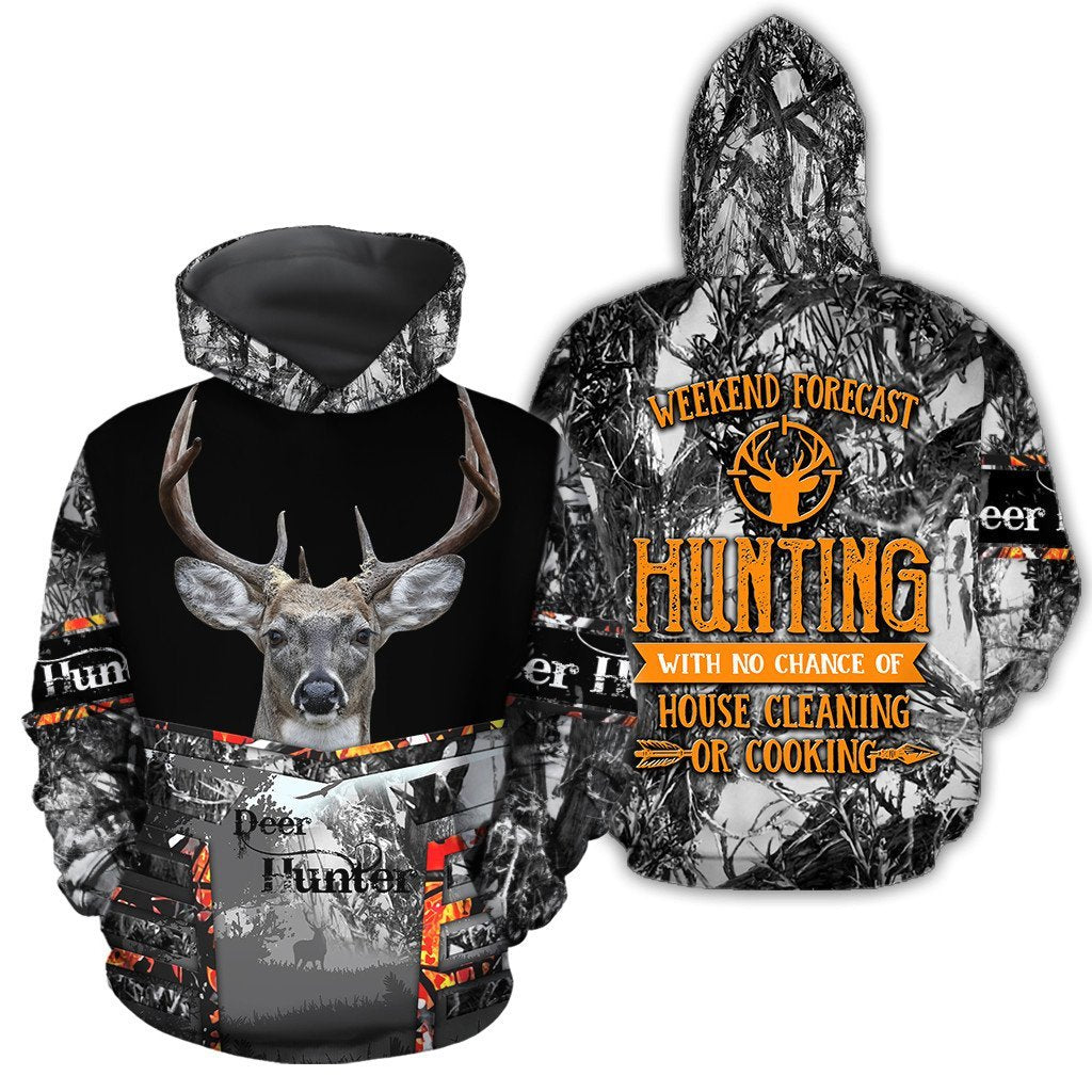 Deer Hunt Weekend 3D All Over Printed Shirts