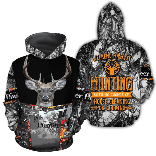 Premium Deer Hunting 3D All Over Printed Shirts