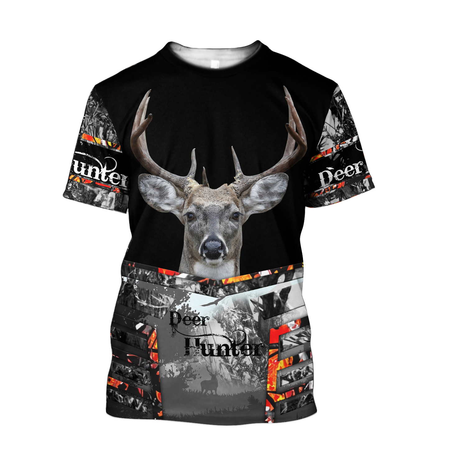 Deer Hunting 3D All Over Printed Shirts For Men LAM20110802-LAM