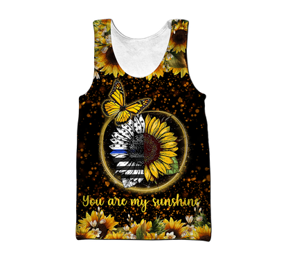 3D All Over Print You Are My Sunshine Hoodie HHT28082005