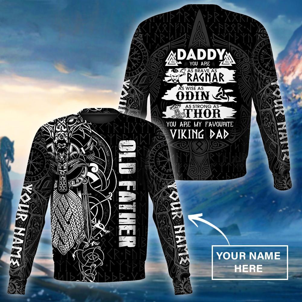 Customize Viking Dad All Over Print - Amaze Style™-Apparel