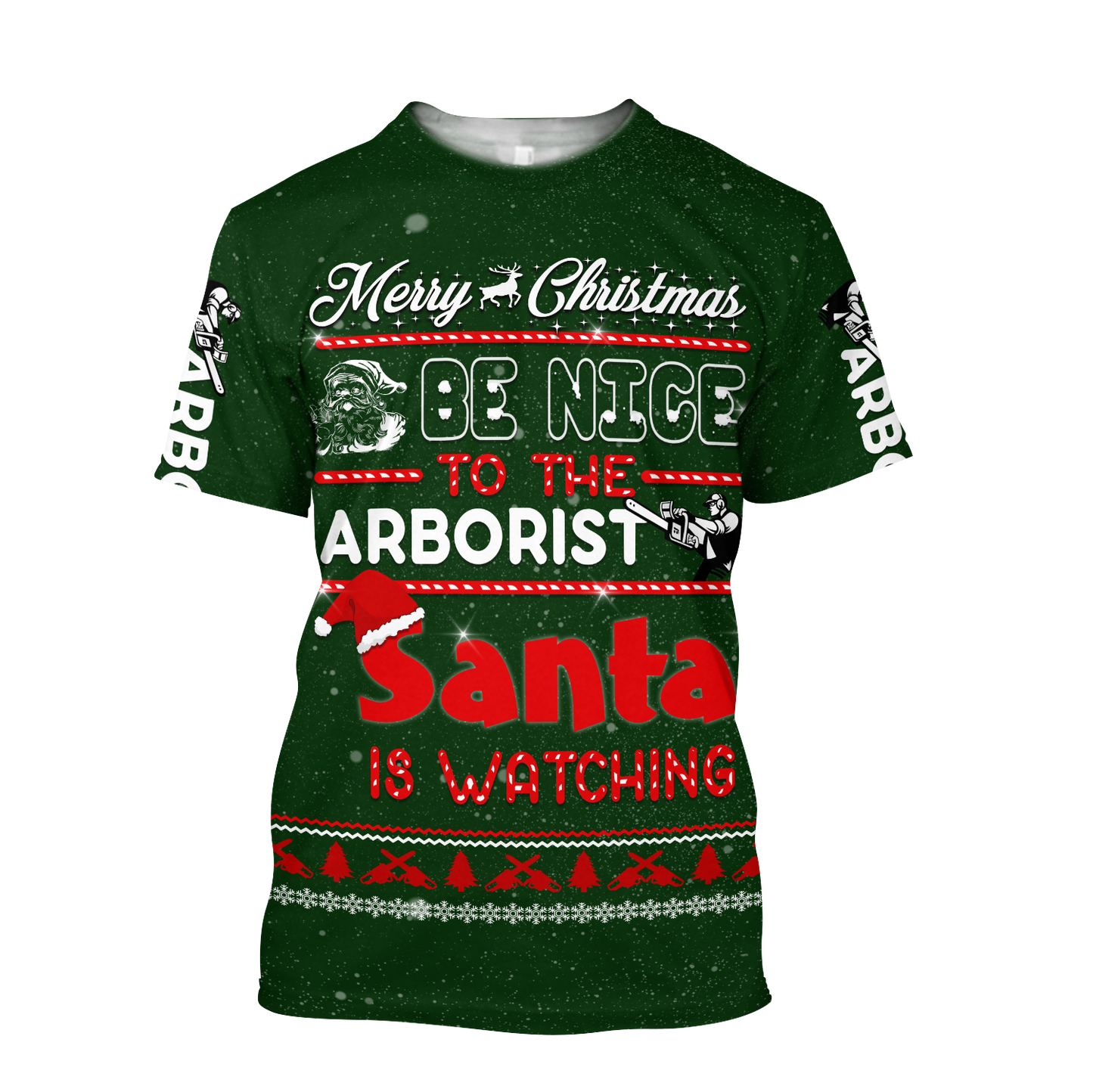 Premium Arborist All Over Printed Christmas Shirts For Men And Women MEI