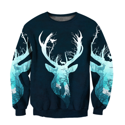 Deer Hunting 3D All Over Printed Shirts For Men LAM20060801-LAM