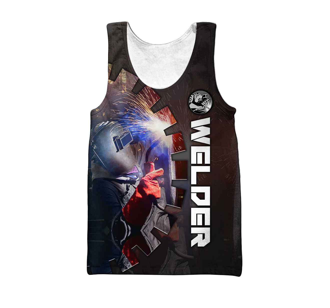 Premium Unisex All Over Printed Welder Shirts MEI