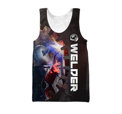 Premium Unisex All Over Printed Welder Shirts MEI