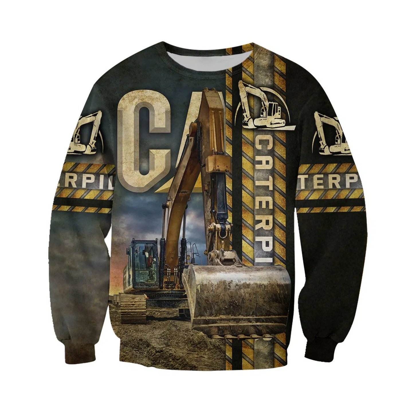 LOVE HEAVY EQUIPMENT 3D ALL OVER PRINTED SHIRTS AND SHORT FOR MAN AND WOMEN PL12032005 - Amaze Style™-Apparel