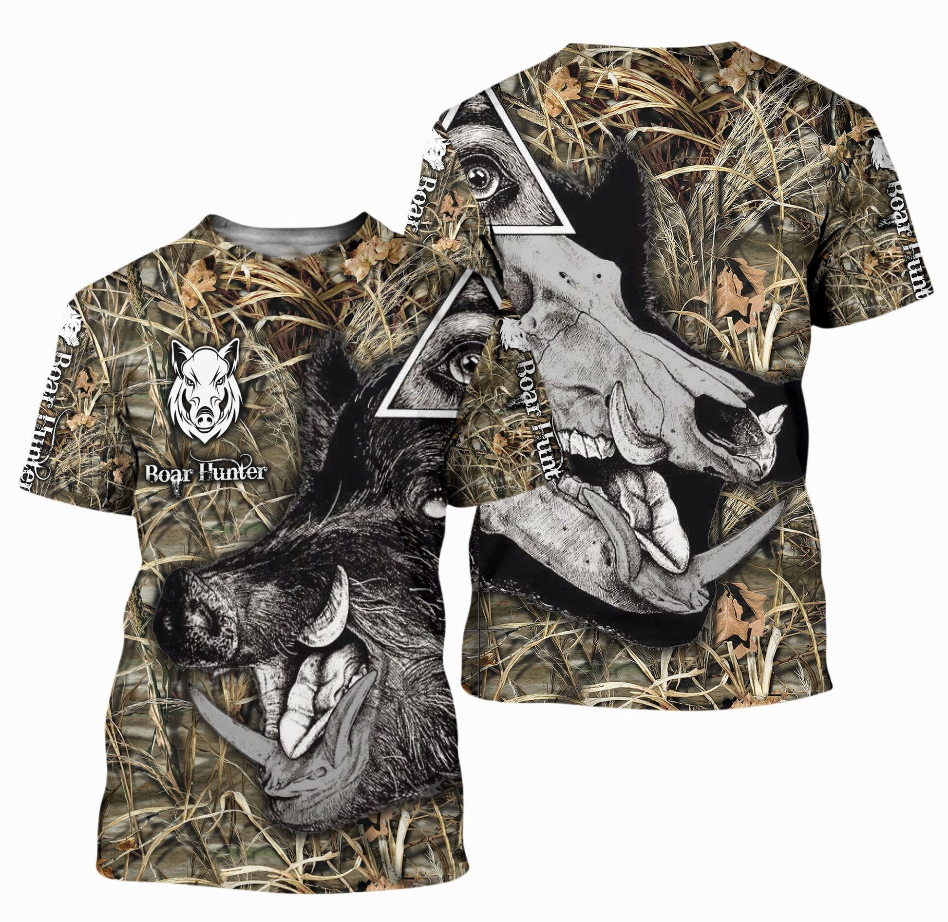 PL413 BOAR HUNTER 3D ALL OVER PRINTED SHIRTS - Amaze Style™-Apparel