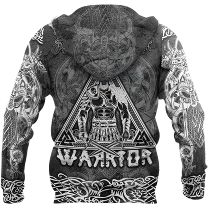 Viking Warriors tattoos 3D all over printed for man and women