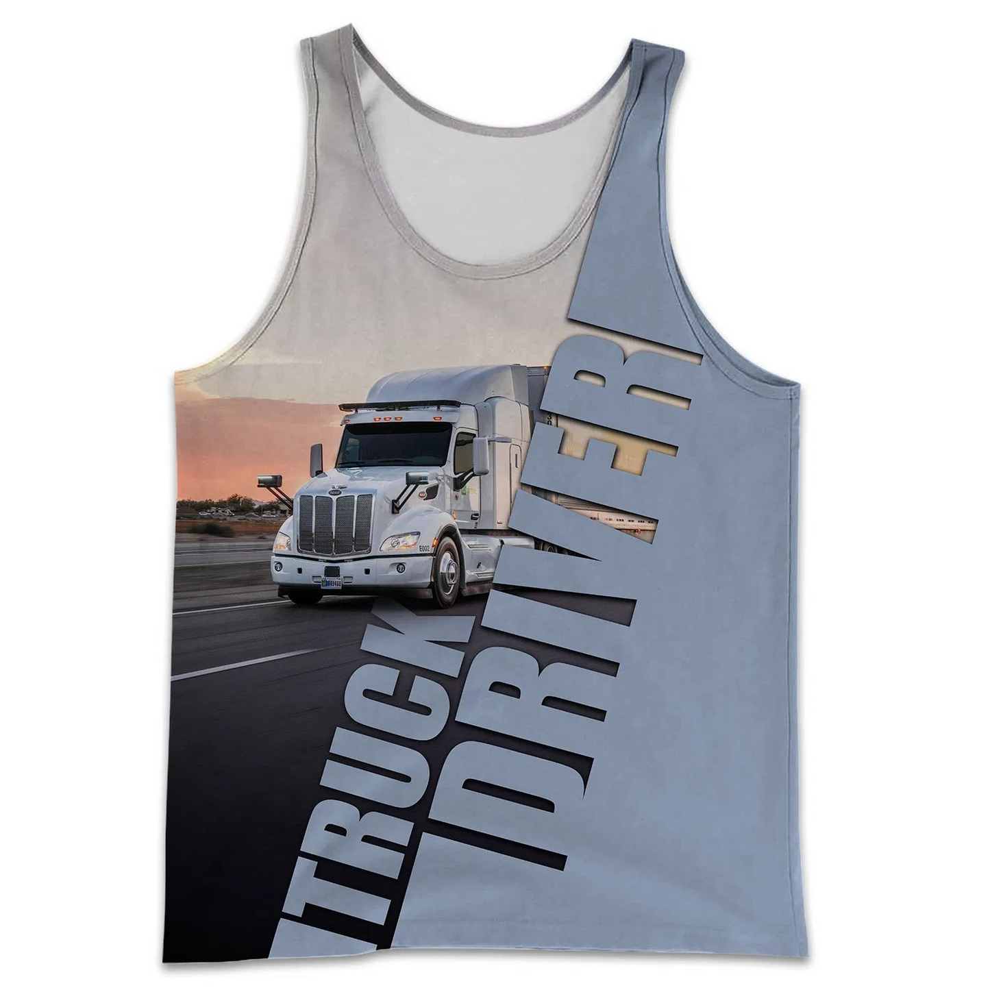 LOVE TRUCK 3D ALL OVER PRINTED SHIRTS AND SHORT FOR MAN AND WOMEN PL12032008 - Amaze Style™-Apparel