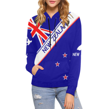 New Zealand New All Over Print Hoodie New Zealander Flag H5 - Amaze Style™-Apparel