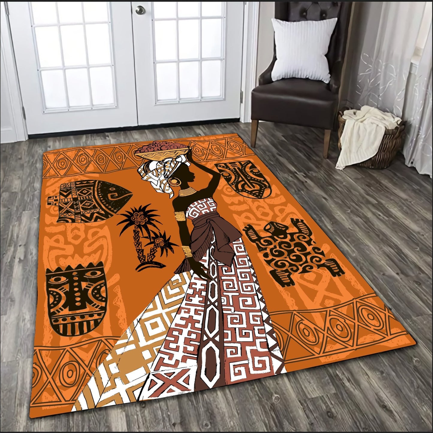 Africa Culture 3D Rug LAM20120801-LAM