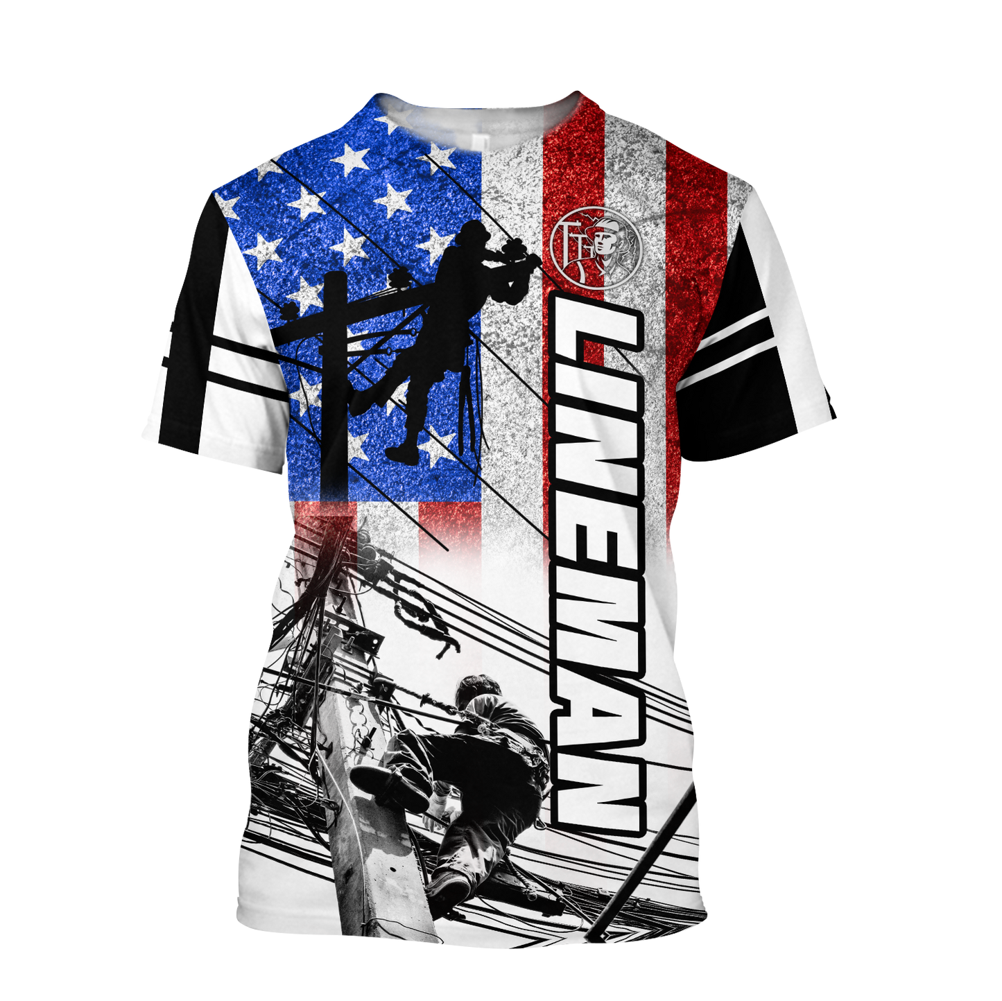 Premium All Over Printed Lineman Shirts MEI