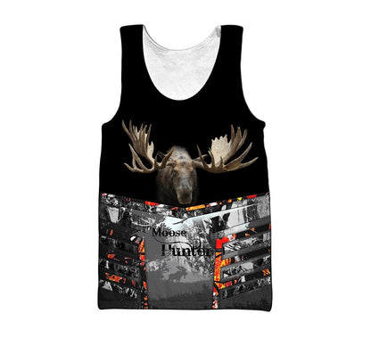 ELK Hunting 3D All Over Printed Shirts For Men DA240820211-LAM