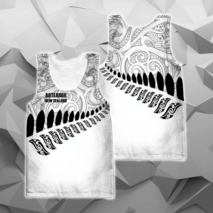 New Zealand Aotearoa Pullover Hoodie White Ver NVD - Amaze Style™-Apparel