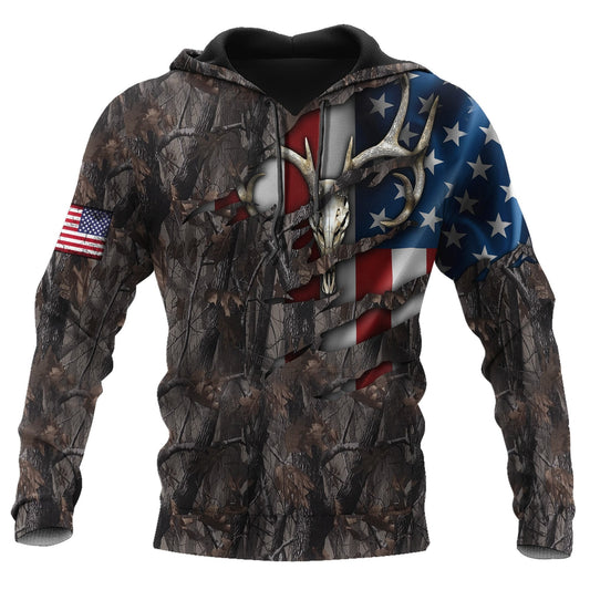 Hunting 3D All Over Printed Unisex Shirts